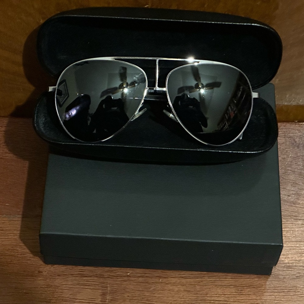 Balmain Paris Aviator Sunglasses